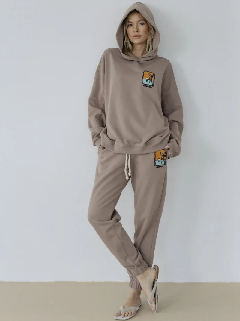 Spodnie Elen Palm Path Mokka