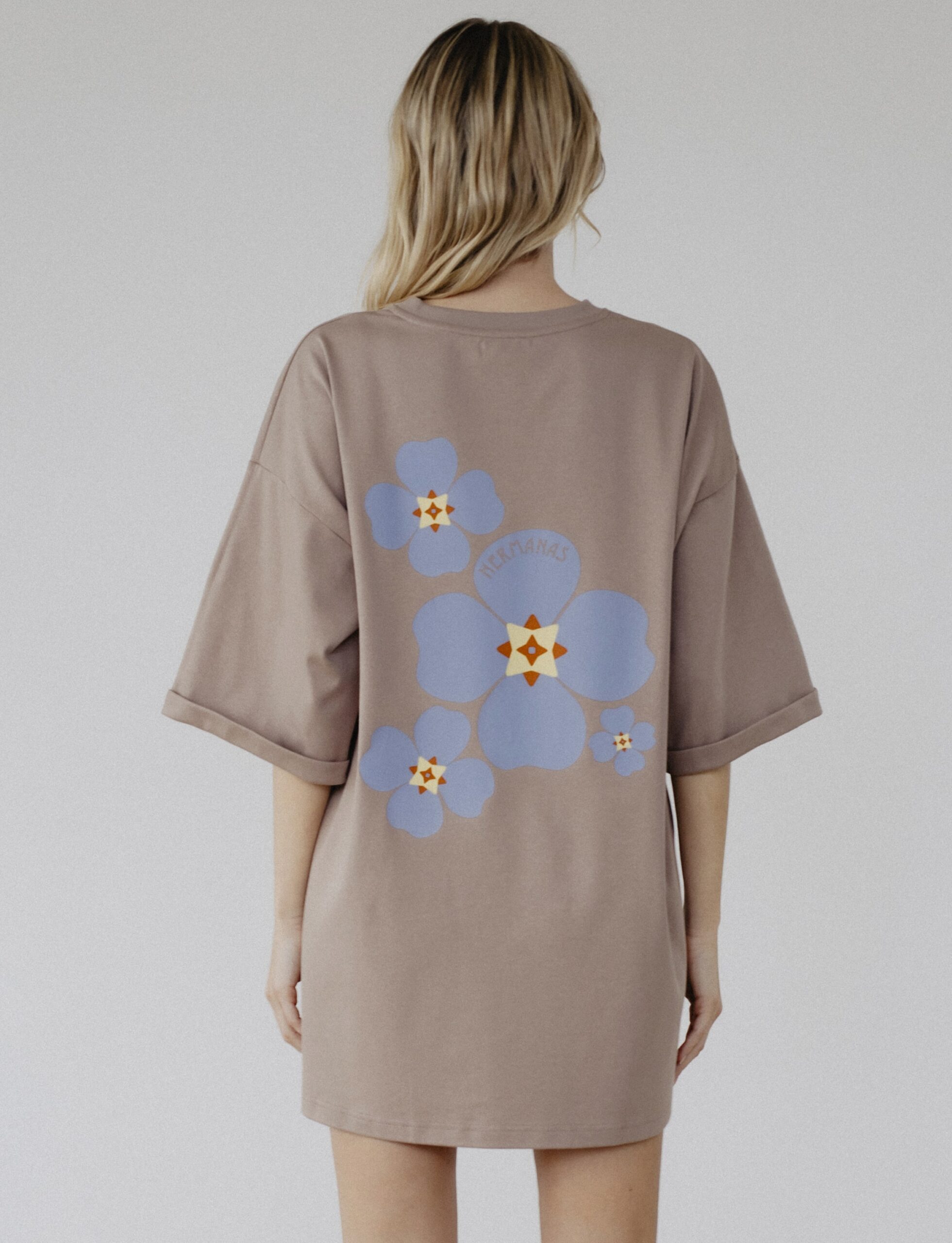 T-shirt Allie Blue Bloom - Obraz 3