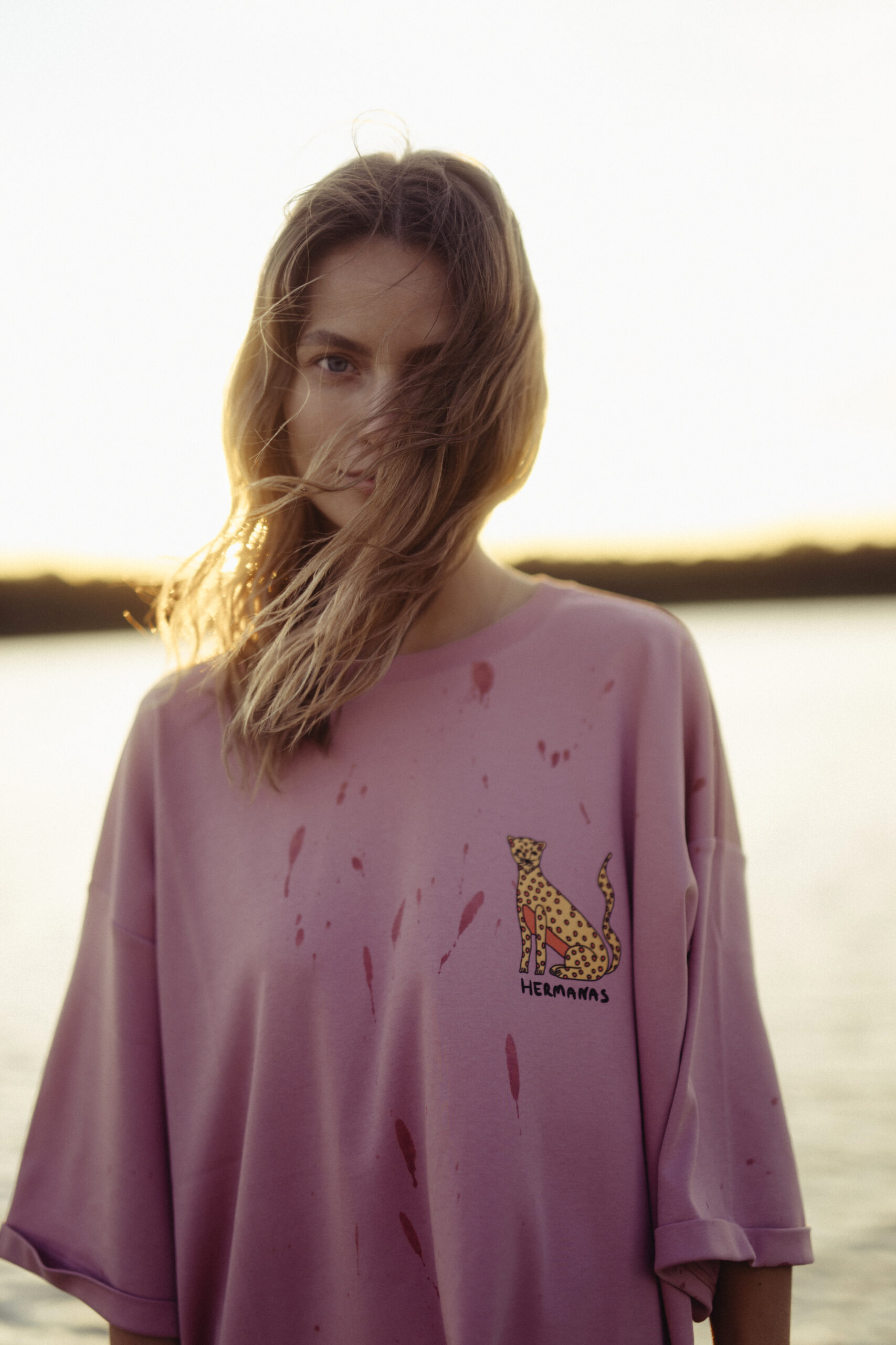 T-shirt Allie Sunset Leopard - Obraz 2