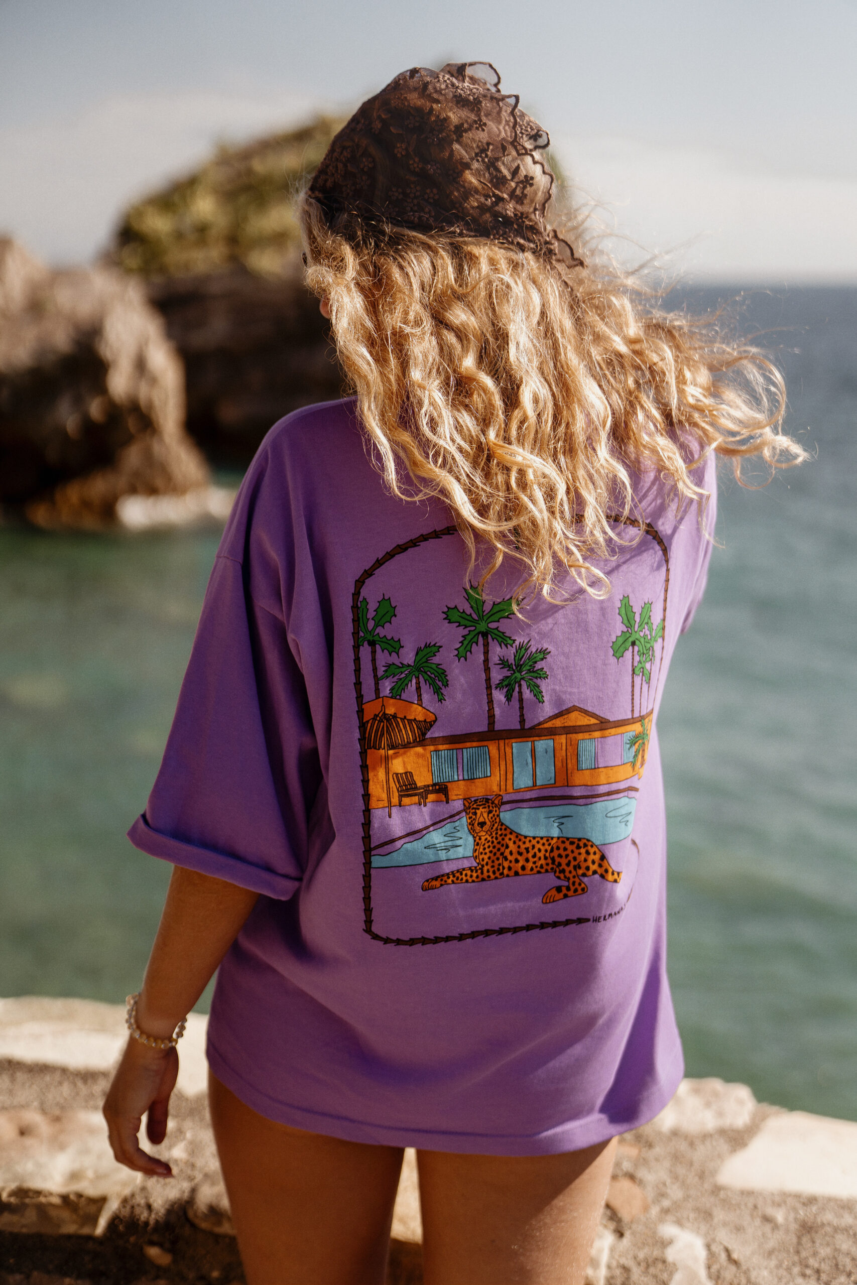 t-shirt allie leopard chill mode
