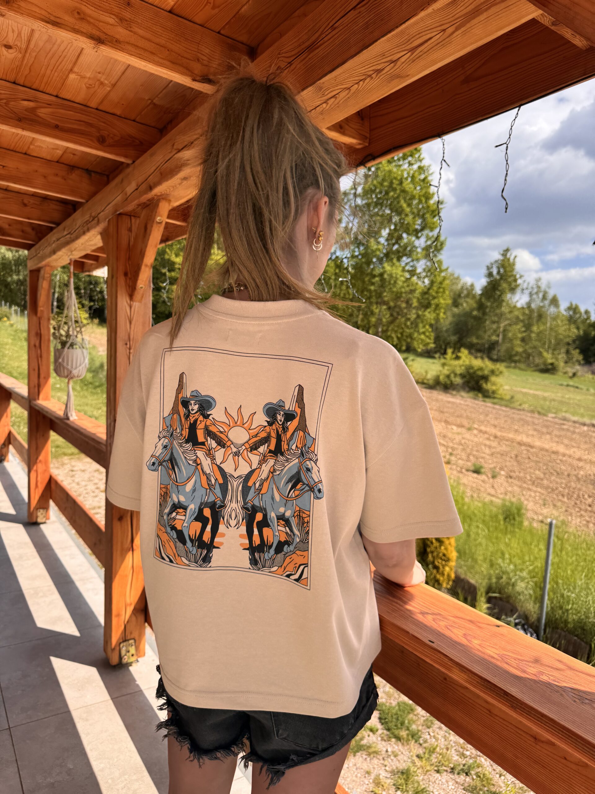 t-shirt alma boxy wild hearts - Obraz 2