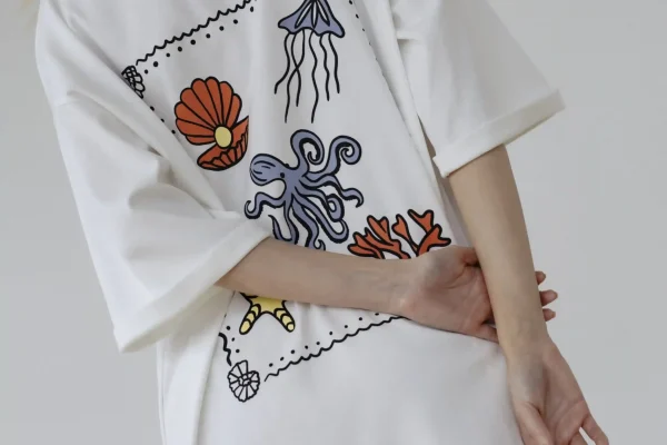 T-shirt Allie Shell Vibes 1